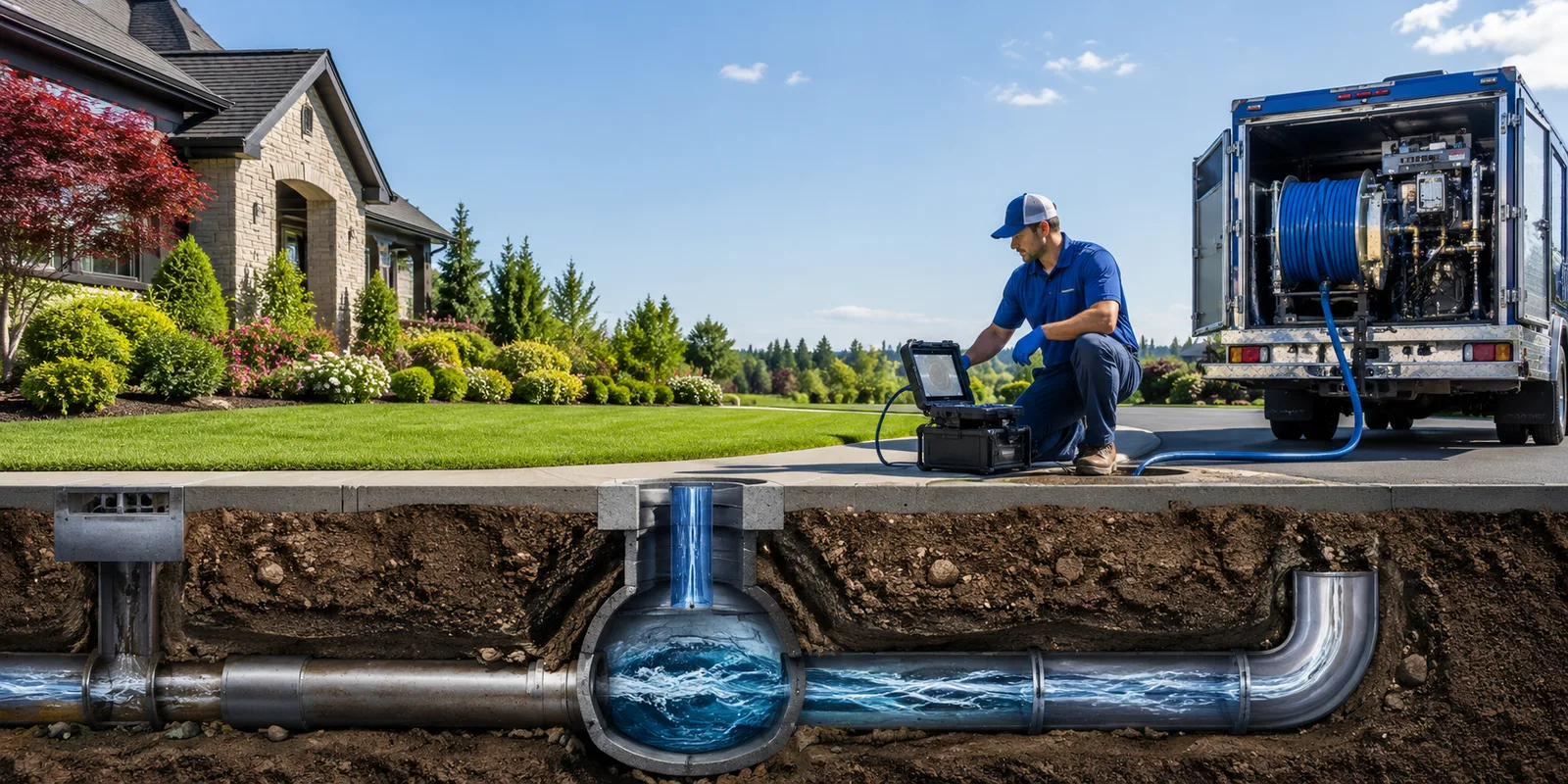 Drainage restoration information for Wellsville, PA